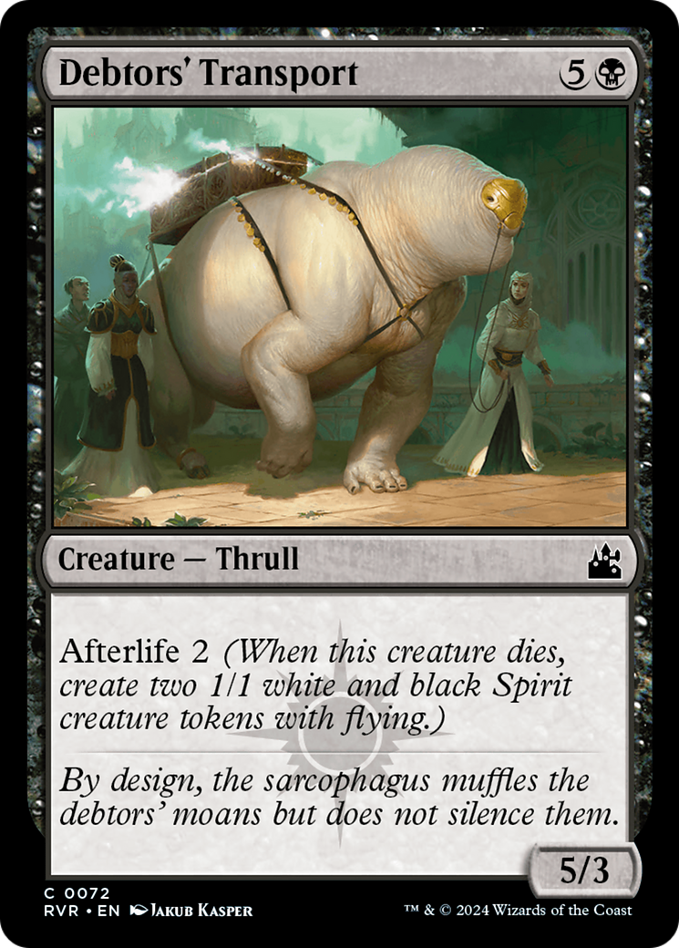 Debtors' Transport [Ravnica Remastered] | L.A. Mood Comics and Games