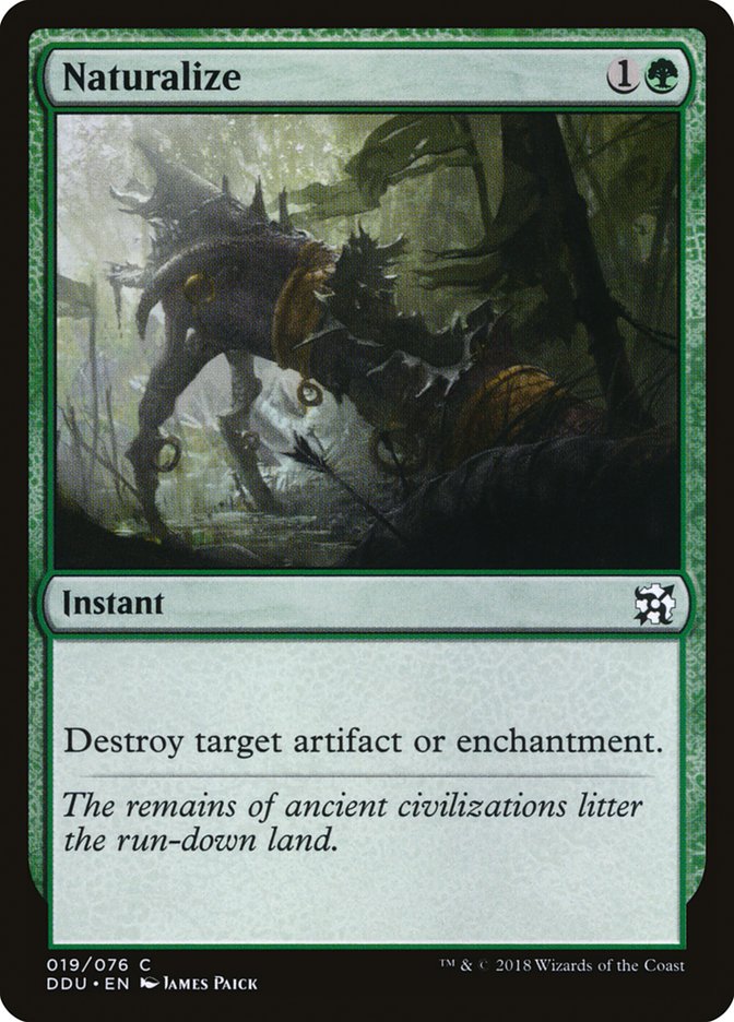 Naturalize [Duel Decks: Elves vs. Inventors] | L.A. Mood Comics and Games