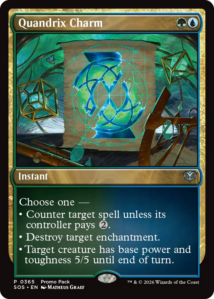 Quandrix Charm [Secrets of Strixhaven Promos] | L.A. Mood Comics and Games