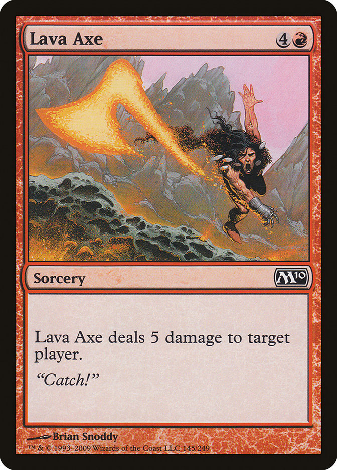 Lava Axe [Magic 2010] | L.A. Mood Comics and Games