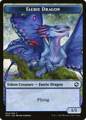 Wolf // Faerie Dragon Double-Sided Token [Dungeons & Dragons: Adventures in the Forgotten Realms Tokens] | L.A. Mood Comics and Games