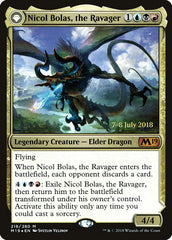 Nicol Bolas, the Ravager // Nicol Bolas, the Arisen [Core Set 2019 Prerelease Promos] | L.A. Mood Comics and Games