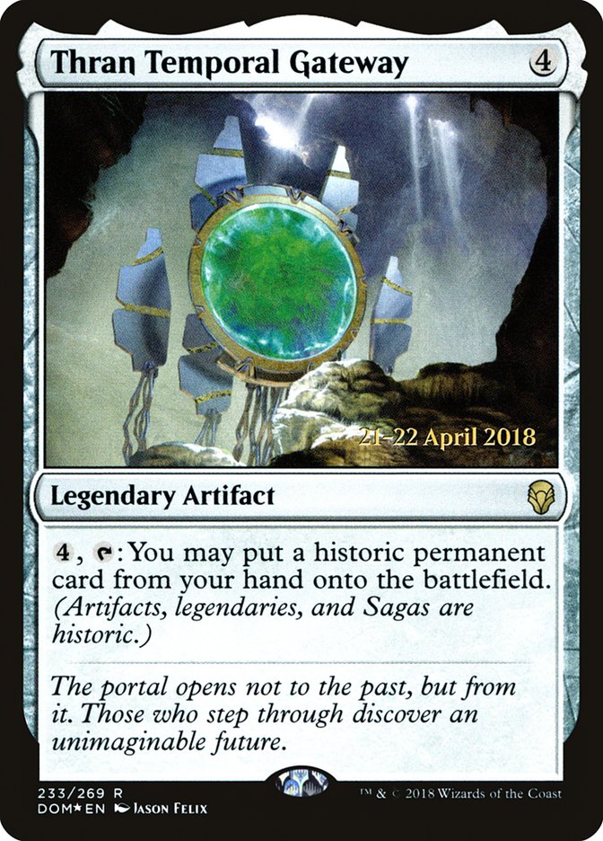 Thran Temporal Gateway [Dominaria Prerelease Promos] | L.A. Mood Comics and Games