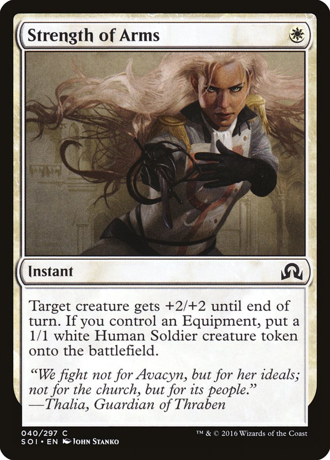 Strength of Arms [Shadows over Innistrad] | L.A. Mood Comics and Games