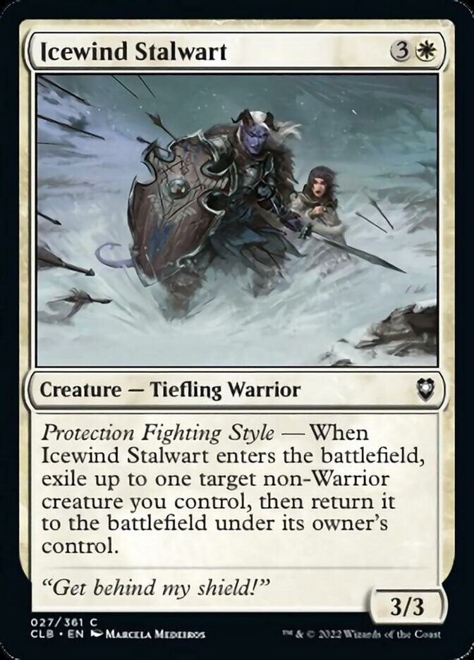 Icewind Stalwart [Commander Legends: Battle for Baldur's Gate] | L.A. Mood Comics and Games