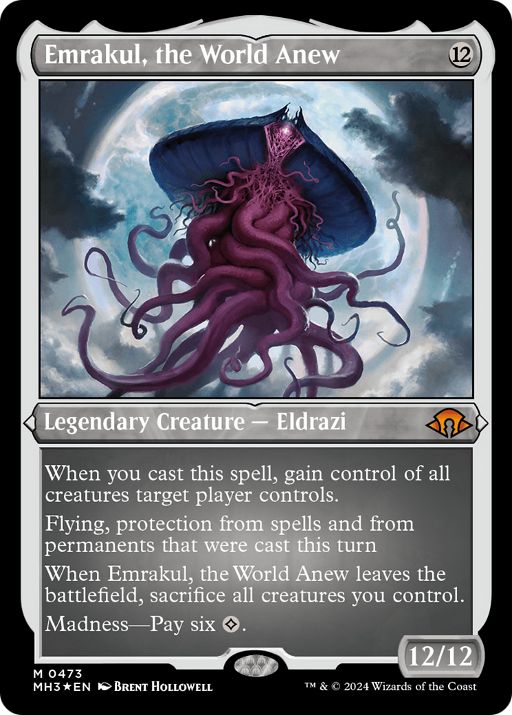 Emrakul, the World Anew (Foil Etched) [Modern Horizons 3] | L.A. Mood Comics and Games