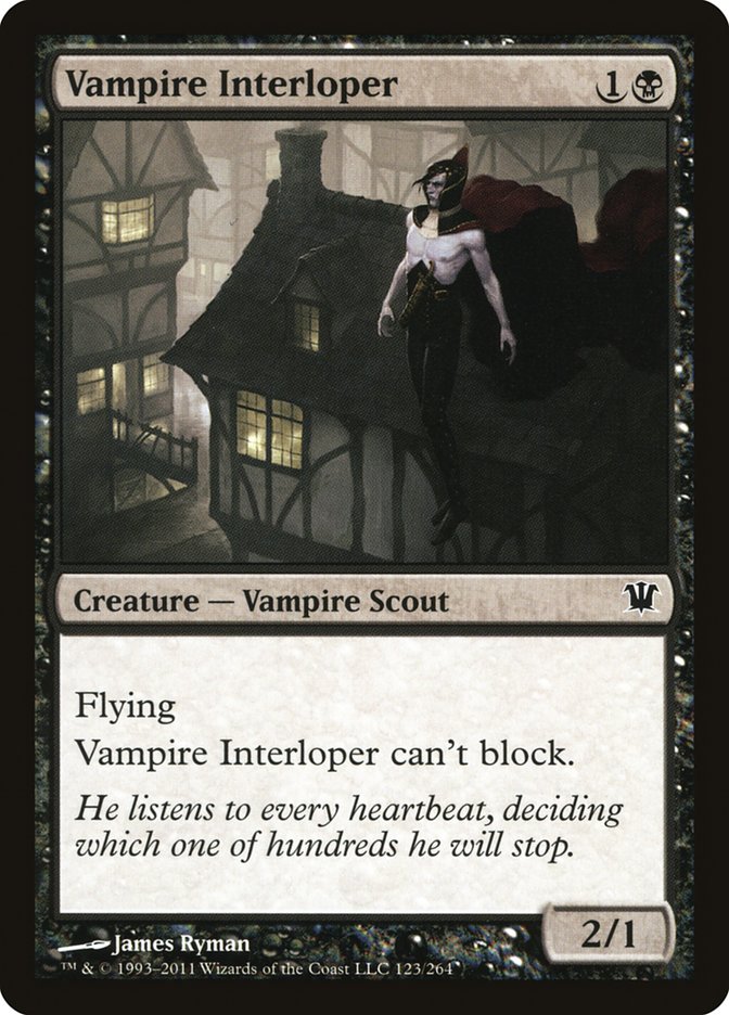 Vampire Interloper [Innistrad] | L.A. Mood Comics and Games