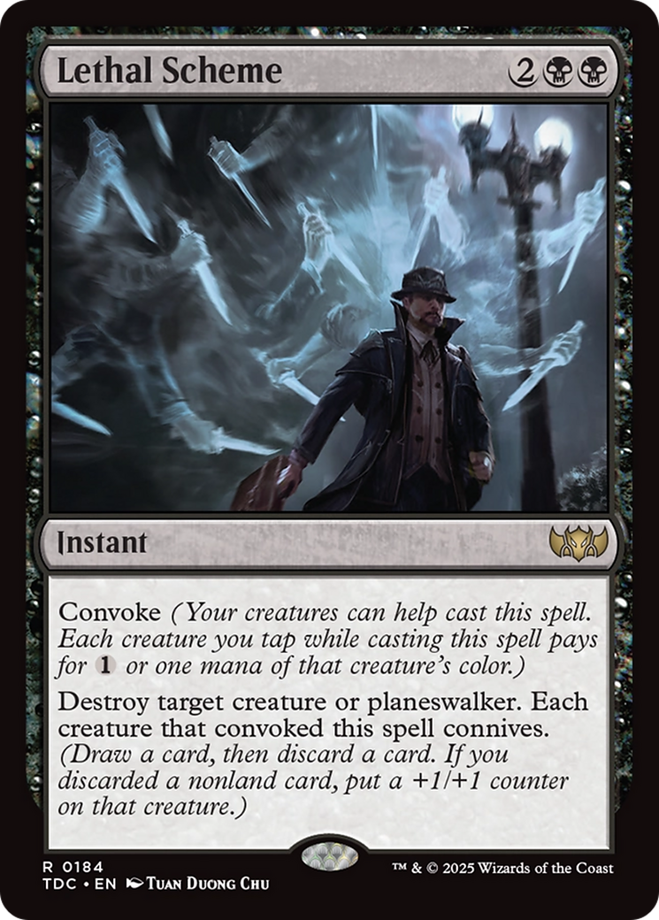 Lethal Scheme [Tarkir: Dragonstorm Commander] | L.A. Mood Comics and Games