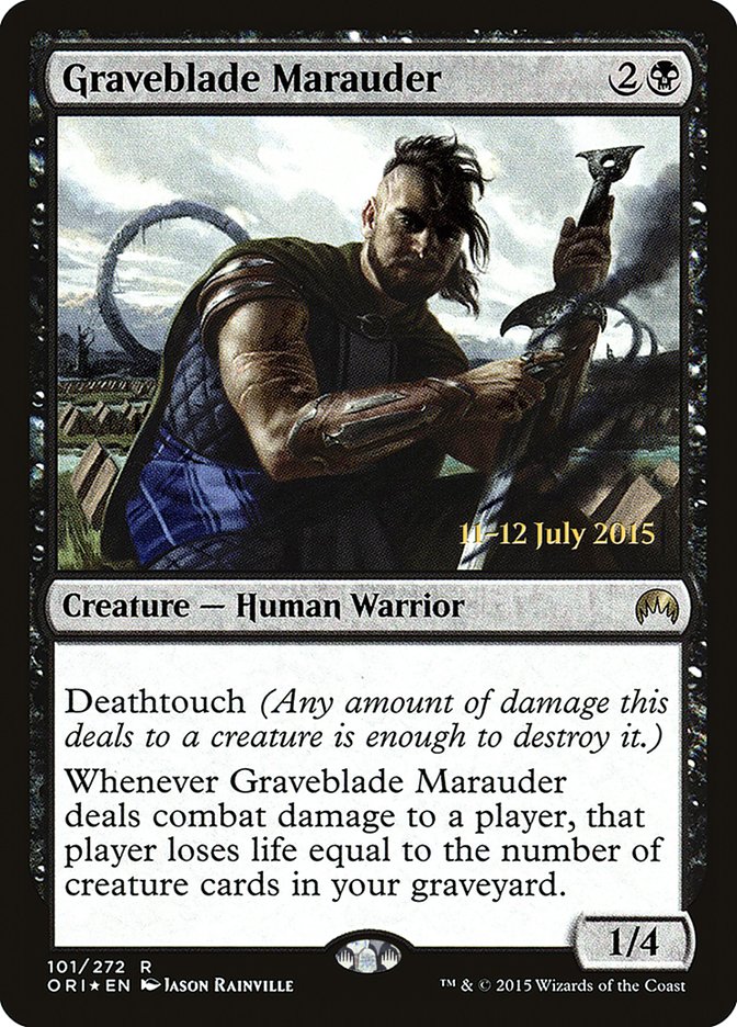 Graveblade Marauder [Magic Origins Prerelease Promos] | L.A. Mood Comics and Games