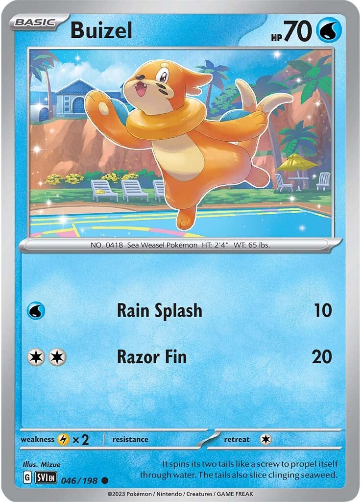Buizel (046/198) [Scarlet & Violet: Base Set] | L.A. Mood Comics and Games