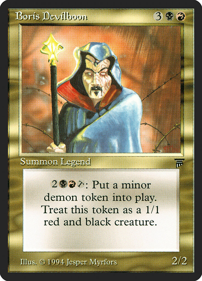 Boris Devilboon [Legends] | L.A. Mood Comics and Games