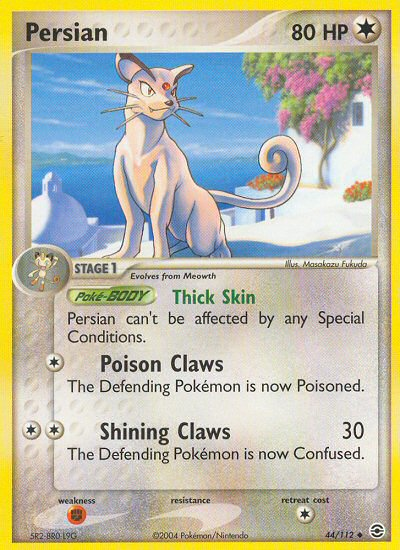 Persian (44/112) [EX: FireRed & LeafGreen] | L.A. Mood Comics and Games