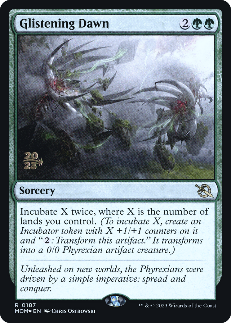 Glistening Dawn [March of the Machine Prerelease Promos] | L.A. Mood Comics and Games