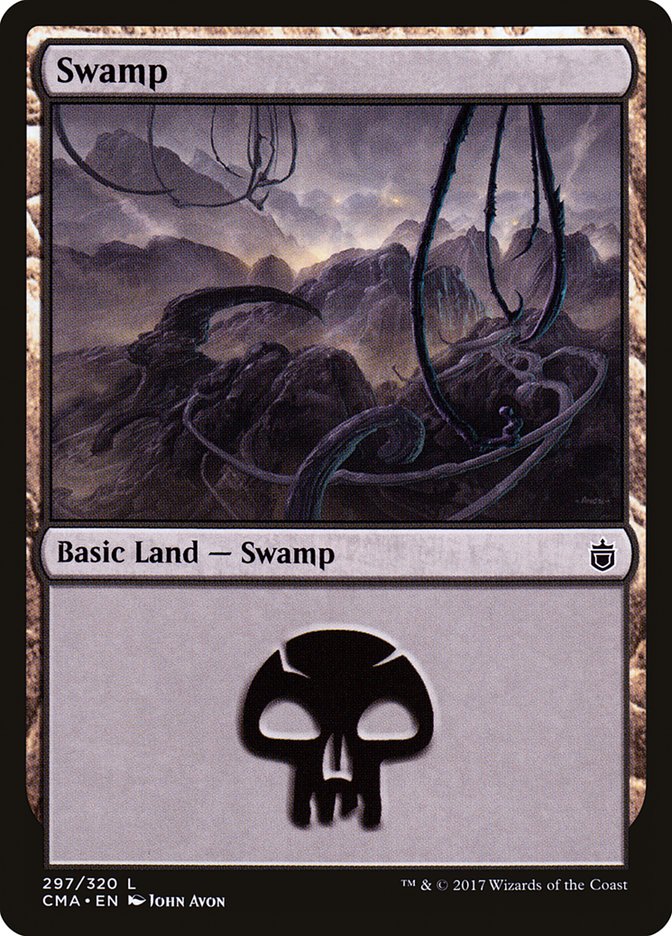 Swamp (297) [Commander Anthology] | L.A. Mood Comics and Games