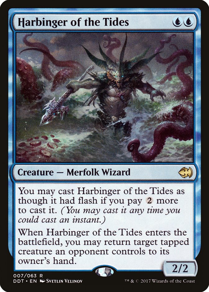 Harbinger of the Tides [Duel Decks: Merfolk vs. Goblins] | L.A. Mood Comics and Games