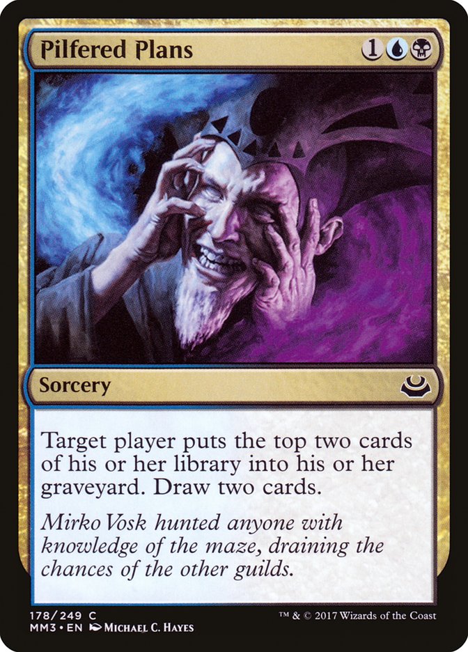 Pilfered Plans [Modern Masters 2017] | L.A. Mood Comics and Games