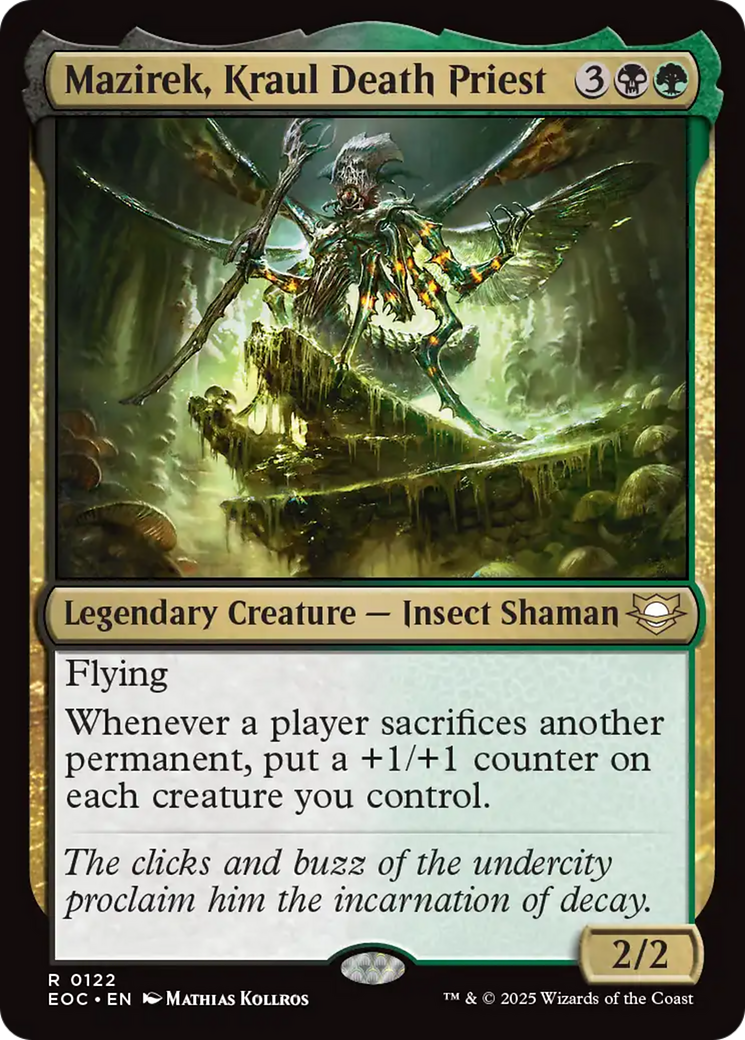 Mazirek, Kraul Death Priest [Edge of Eternities Commander] | L.A. Mood Comics and Games
