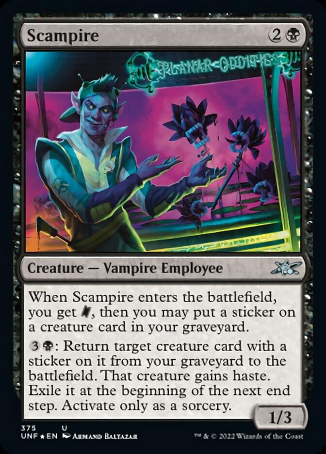 Scampire (Galaxy Foil) [Unfinity] | L.A. Mood Comics and Games