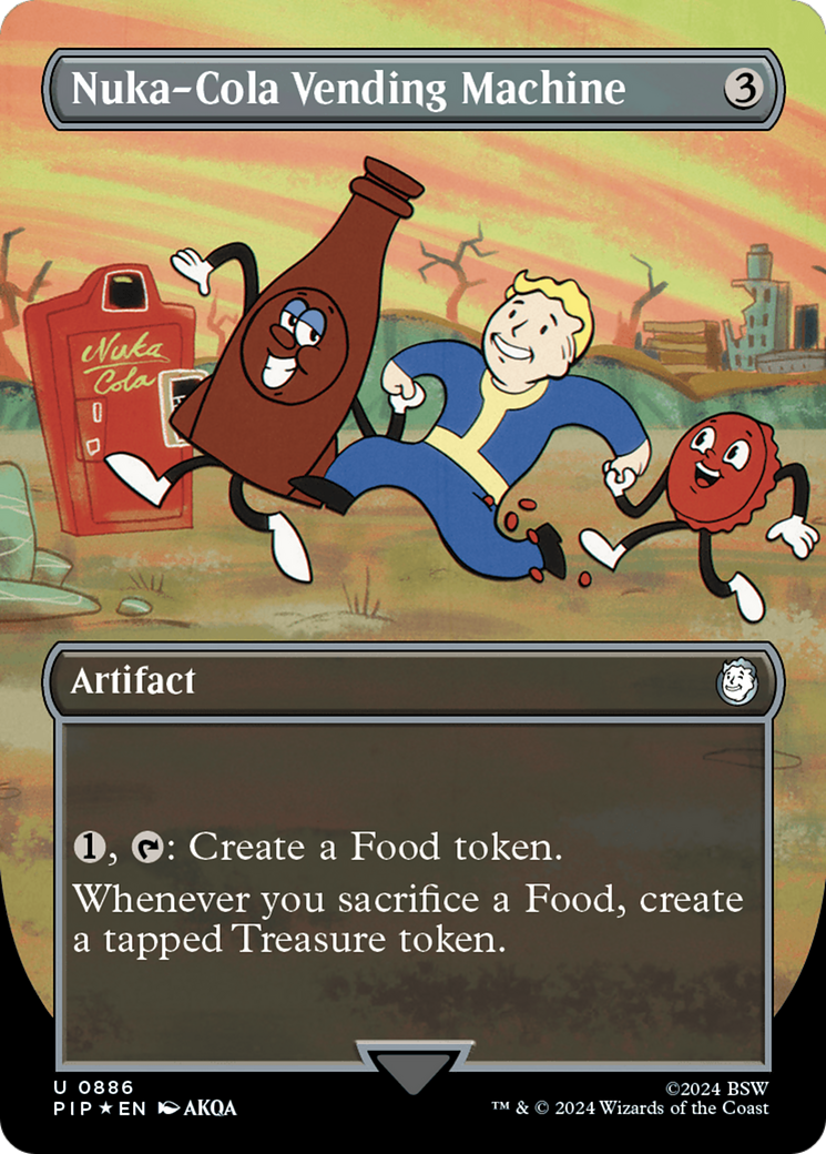 Nuka-Cola Vending Machine (Borderless) (Surge Foil) [Fallout] | L.A. Mood Comics and Games