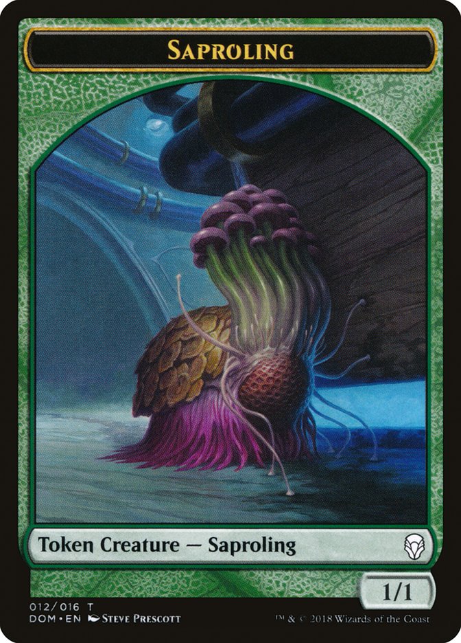 Saproling Token (012/016) [Dominaria Tokens] | L.A. Mood Comics and Games