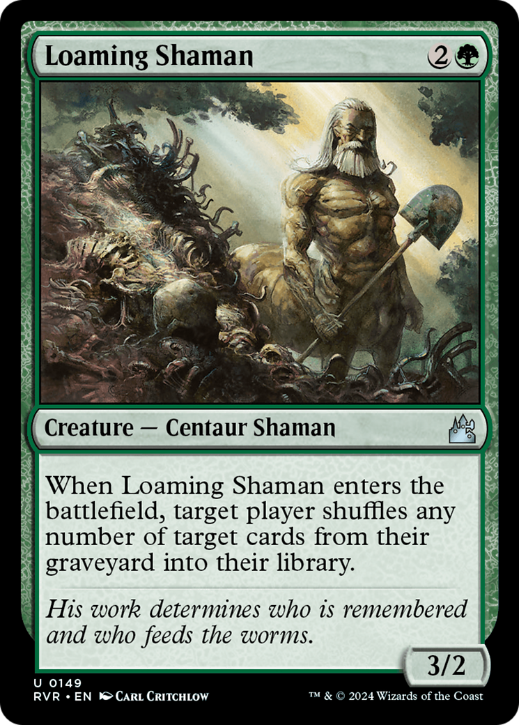 Loaming Shaman [Ravnica Remastered] | L.A. Mood Comics and Games