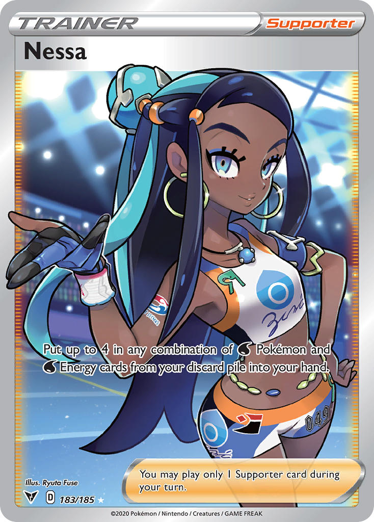 Nessa (183/185) [Sword & Shield: Vivid Voltage] | L.A. Mood Comics and Games