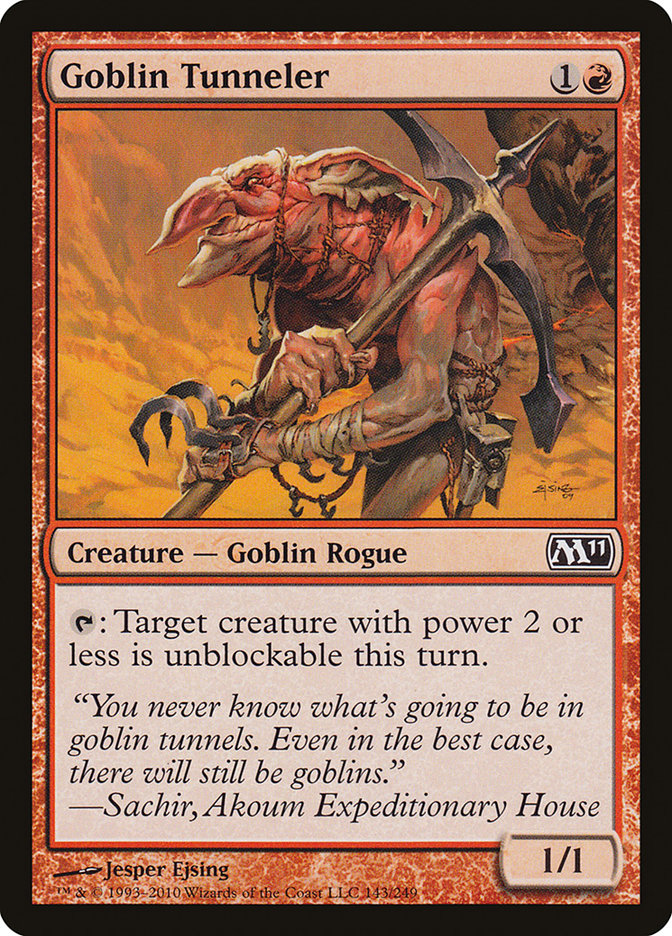 Goblin Tunneler [Magic 2011] | L.A. Mood Comics and Games