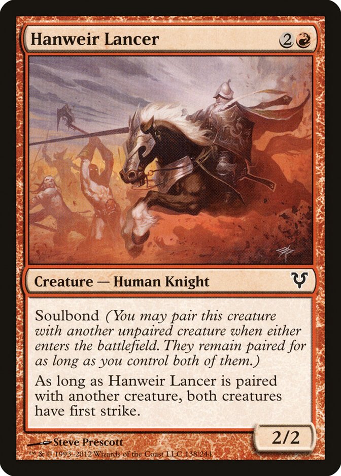 Hanweir Lancer [Avacyn Restored] | L.A. Mood Comics and Games
