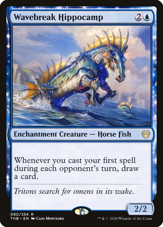 Wavebreak Hippocamp [Theros Beyond Death] | L.A. Mood Comics and Games
