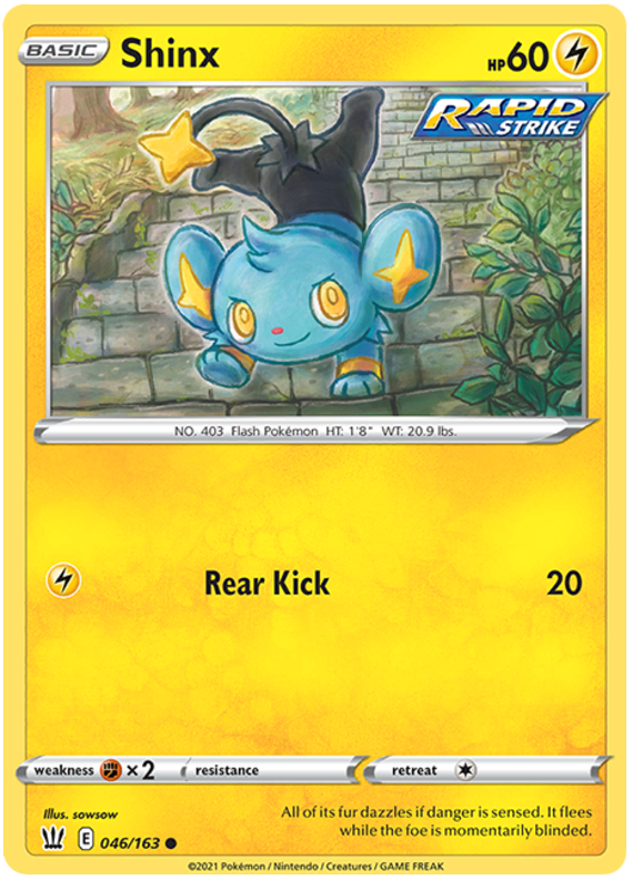 Shinx (046/163) [Sword & Shield: Battle Styles] | L.A. Mood Comics and Games