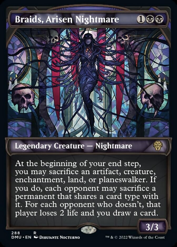 Braids, Arisen Nightmare (Showcase) [Dominaria United] | L.A. Mood Comics and Games