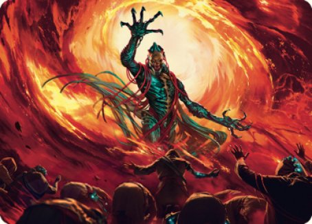Gix, Yawgmoth Praetor Art Card [The Brothers' War Art Series] | L.A. Mood Comics and Games