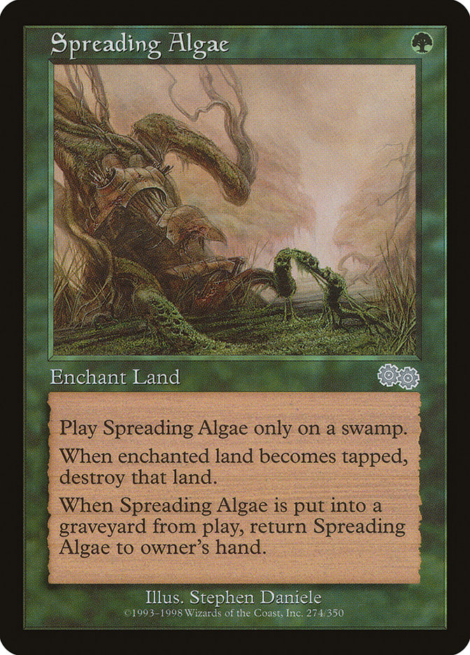 Spreading Algae [Urza's Saga] | L.A. Mood Comics and Games