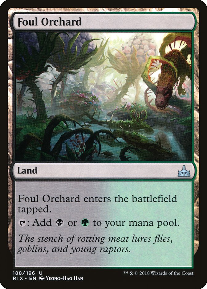 Foul Orchard [Rivals of Ixalan] | L.A. Mood Comics and Games
