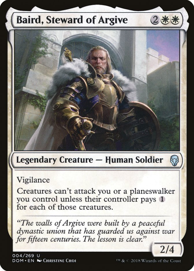 Baird, Steward of Argive [Dominaria] | L.A. Mood Comics and Games