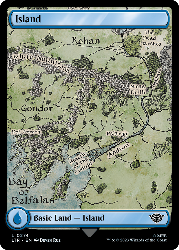 Island (274) [The Lord of the Rings: Tales of Middle-Earth] | L.A. Mood Comics and Games