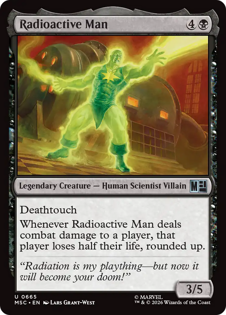 Radioactive Man [Marvel Super Heroes Commander] | L.A. Mood Comics and Games