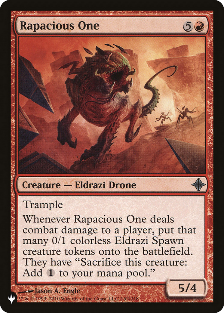 Rapacious One [The List] | L.A. Mood Comics and Games