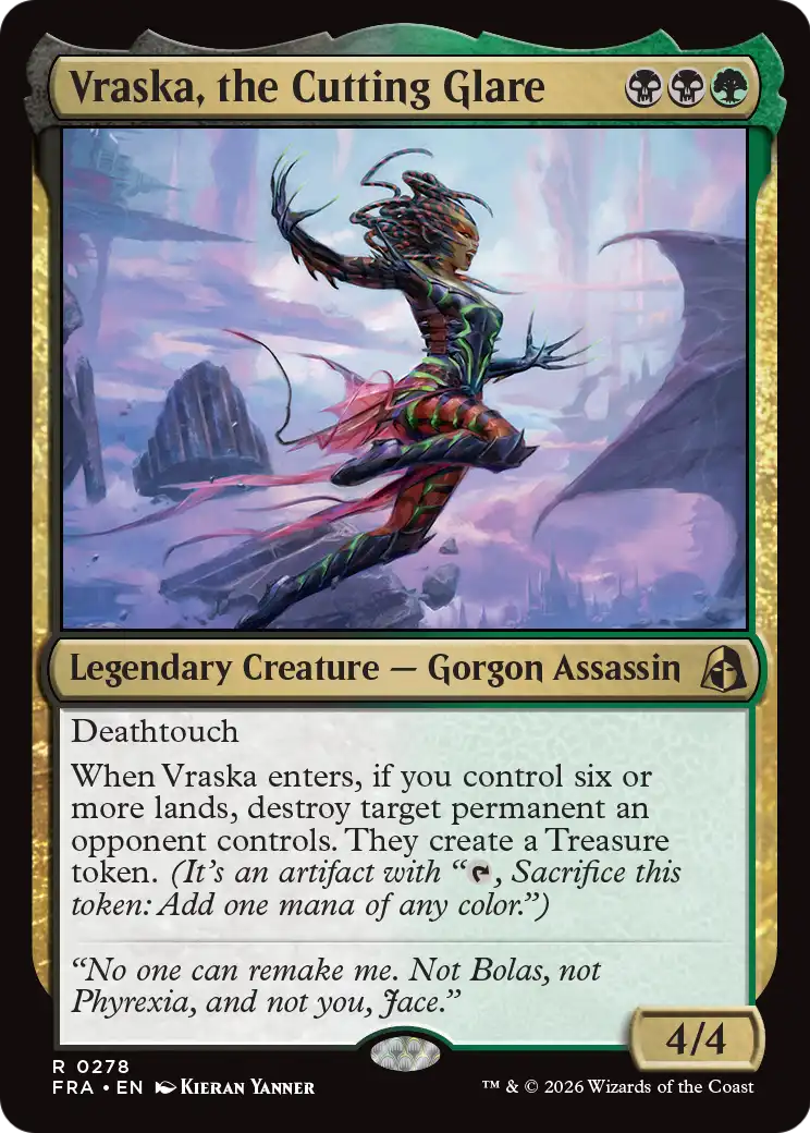 Vraska, the Cutting Glare [Reality Fracture] | L.A. Mood Comics and Games