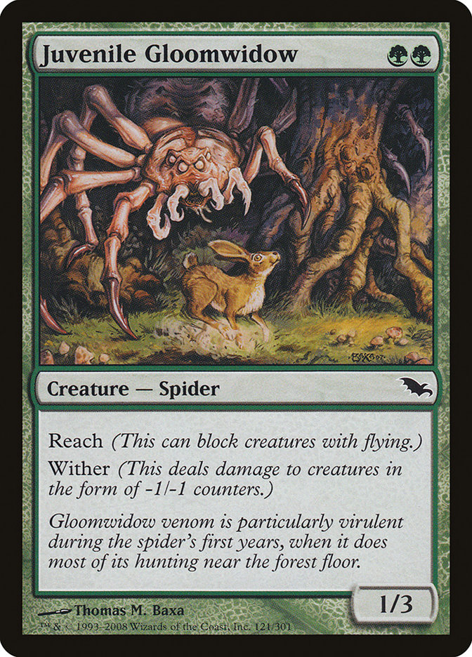 Juvenile Gloomwidow [Shadowmoor] | L.A. Mood Comics and Games