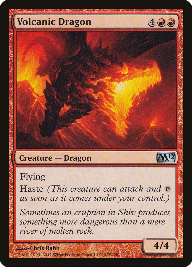 Volcanic Dragon [Magic 2012] | L.A. Mood Comics and Games