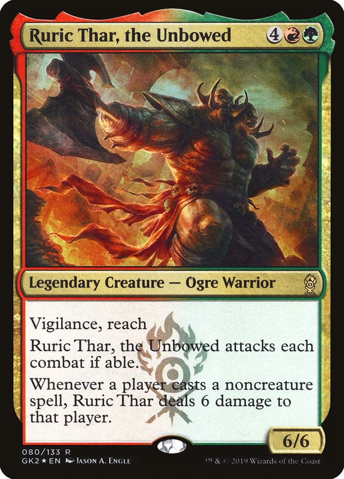 Ruric Thar, the Unbowed [Ravnica Allegiance Guild Kit] | L.A. Mood Comics and Games