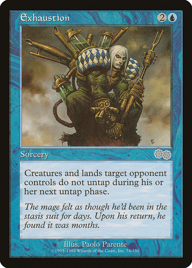Exhaustion [Urza's Saga] | L.A. Mood Comics and Games