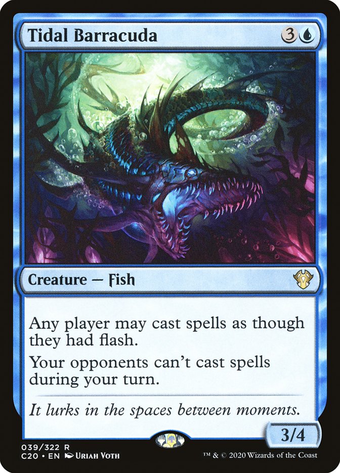 Tidal Barracuda [Commander 2020] | L.A. Mood Comics and Games