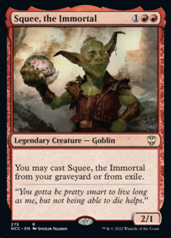 Squee, the Immortal [Streets of New Capenna Commander] | L.A. Mood Comics and Games