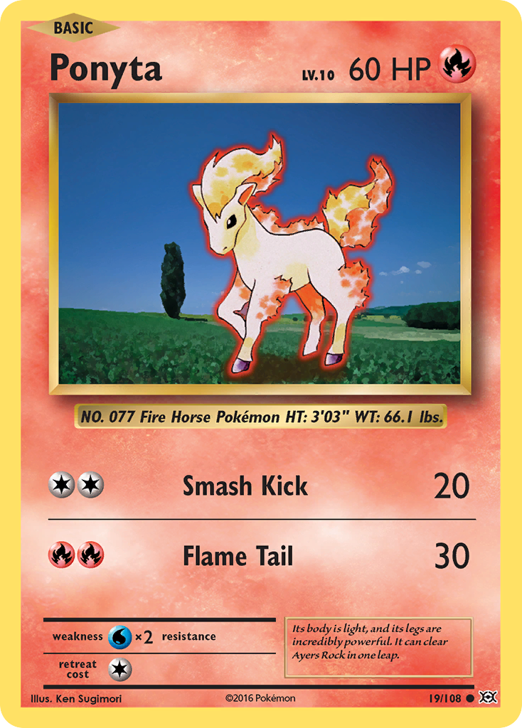 Ponyta (19/108) [XY: Evolutions] | L.A. Mood Comics and Games