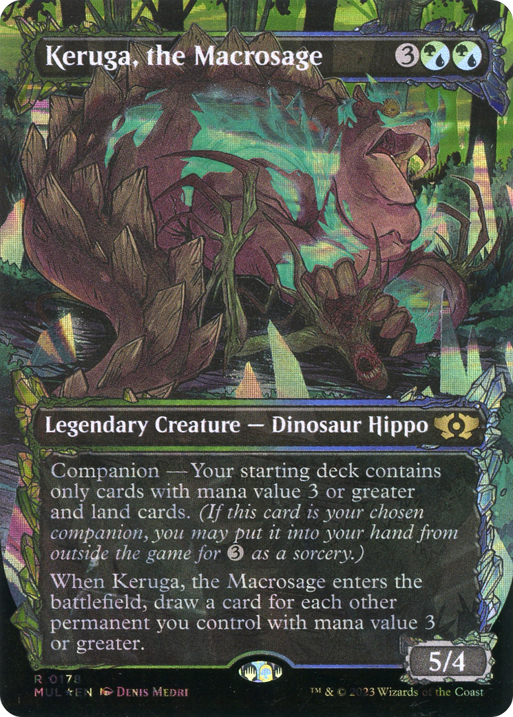 Keruga, the Macrosage (Halo Foil) [Multiverse Legends] | L.A. Mood Comics and Games