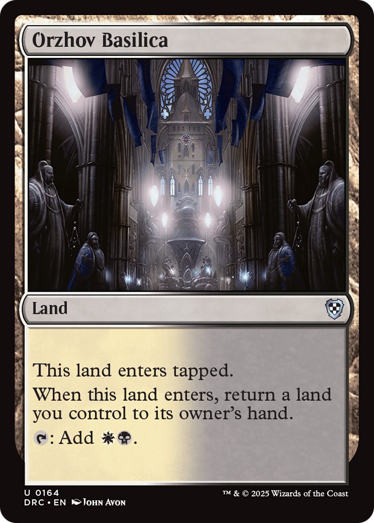 Orzhov Basilica [Aetherdrift Commander] | L.A. Mood Comics and Games