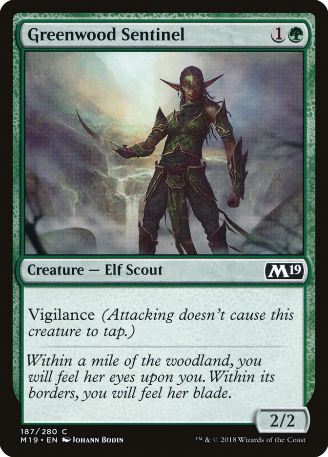 Greenwood Sentinel [Core Set 2019] | L.A. Mood Comics and Games
