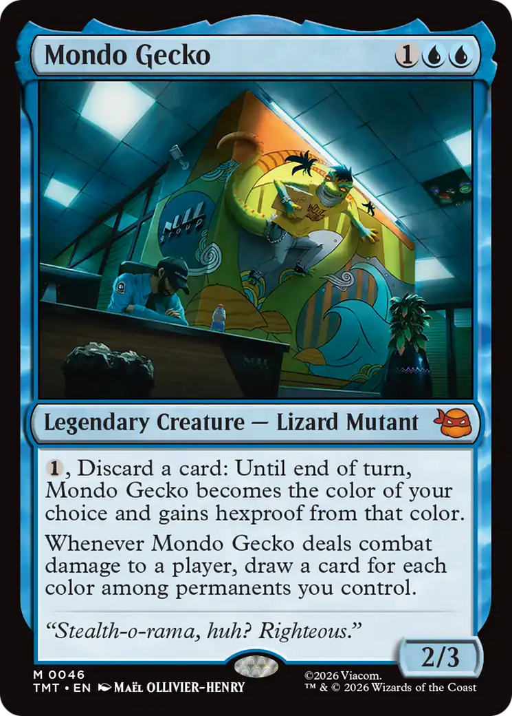 Mondo Gecko [Teenage Mutant Ninja Turtles] | L.A. Mood Comics and Games